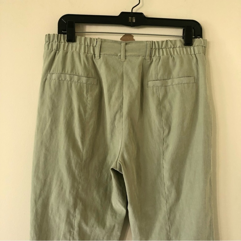 Nanette Lepore Silk Blend Sage Green Pants Size 6 - Picture 4 of 8